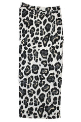 Augustine - Abstract Leopard Midi Skirt