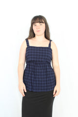 Thing Thing - Gingham Tie Top
