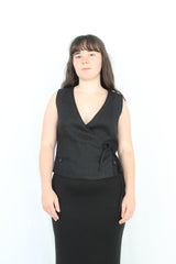 Country Road - Wrap Linen Vest