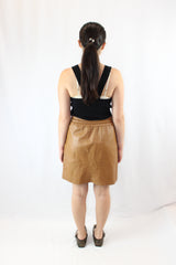 New Lands - Roxette Leather Skirt