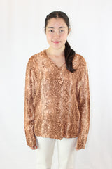 Scotch & Soda - Snake Print Blouse