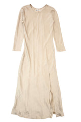 Superette - Text Print Satin Maxi Dress