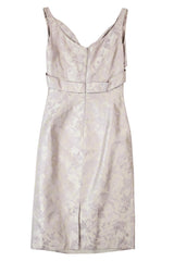Alexander McQueen - 100% Silk Jacquard Dress