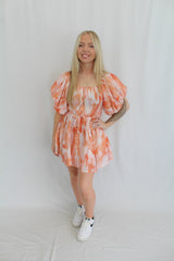 Pink Diamond - Watercolour Mini Dress