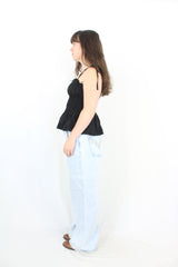 Honey Denim - Wide Leg Jeans