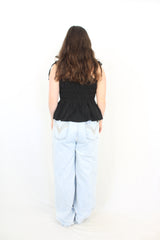 Honey Denim - Wide Leg Jeans