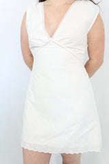 Faithful - Broderie Mini Dress