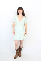 Huffer - Catalina Wrap Mini Dress