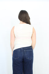 Kookai - Asymmetrical Mesh Top