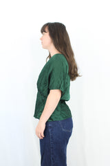 Max - Satin Draped Top