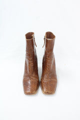 Alohas - Croc Leather Boots