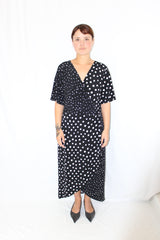 Joseph Ribkoff - Polka Dot Midi Dress