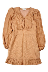 Lovers + Friends - Leopard Satin Mini Dress
