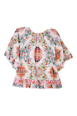 Loobie's Story - Watercolour Print Top