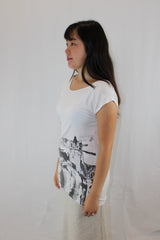 Cache Cache - Rhinestone Print Tee