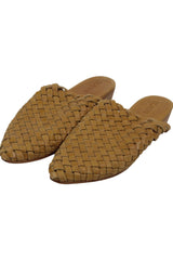 St Agni - Woven Leather Slip-ons