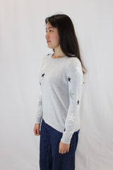 White Label - Star Knit Jumper