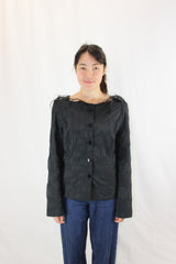 Anett Röstel - Fur Detailed Shirt