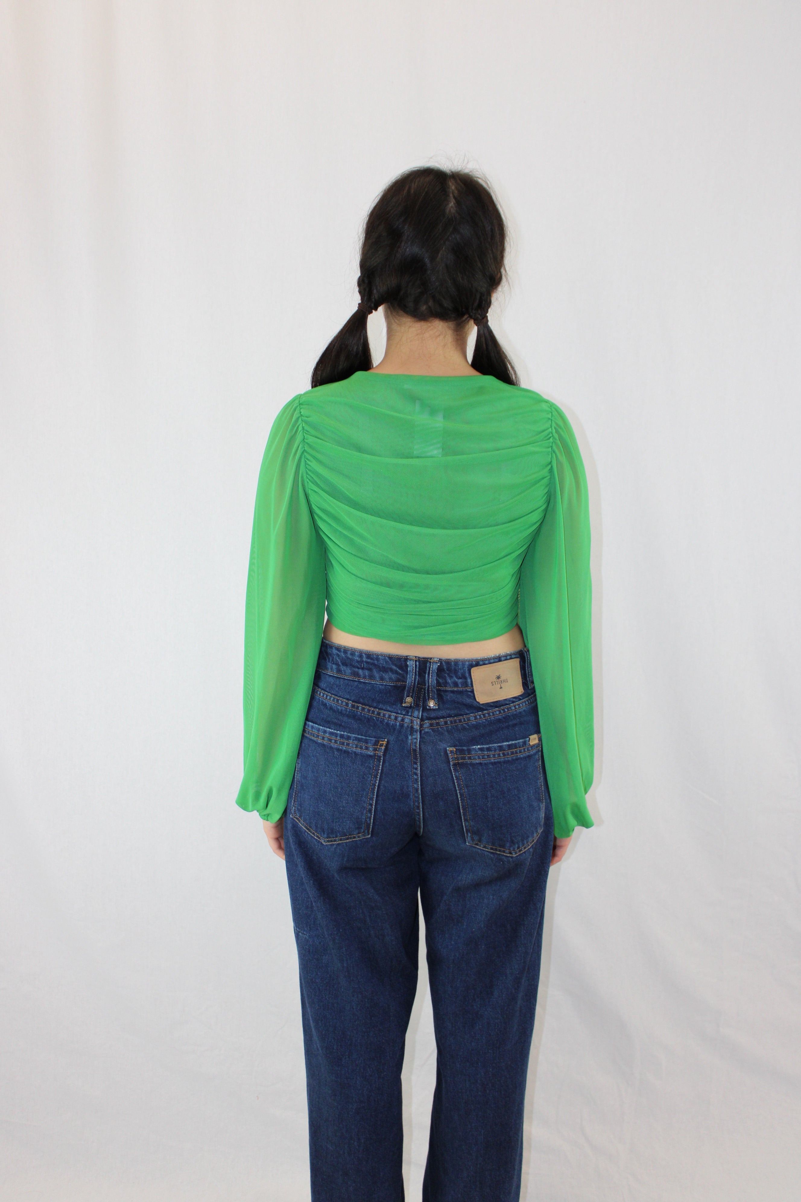 Ruby - Mesh Crop Top