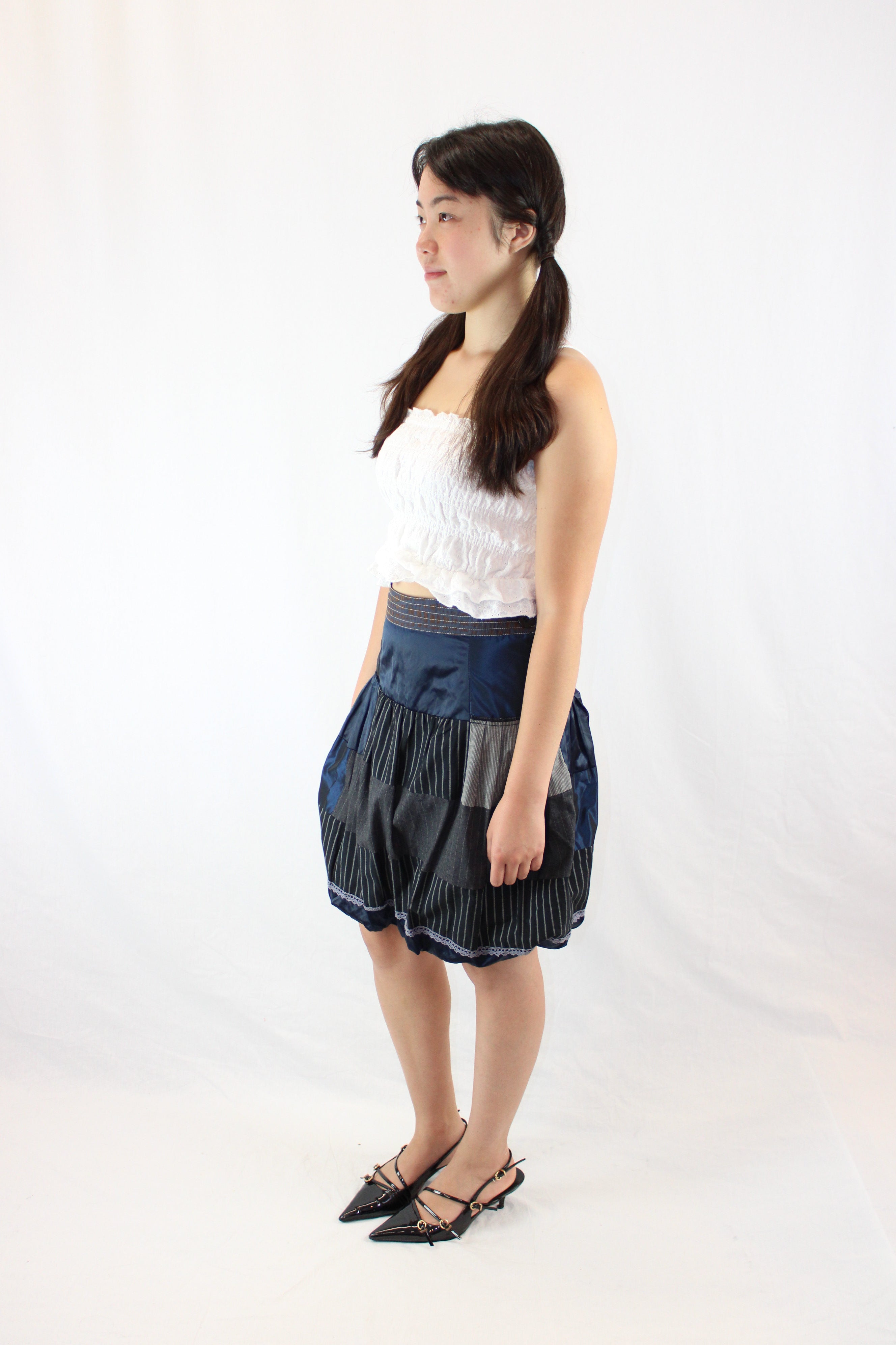 Desigual - Patchwork Bubble Skirt