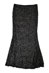 NBD - Sequinned Maxi Skirt