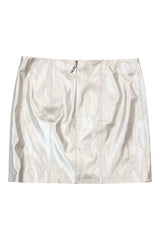 Hugo Hugo Boss - Faux Leather Mini Skirt