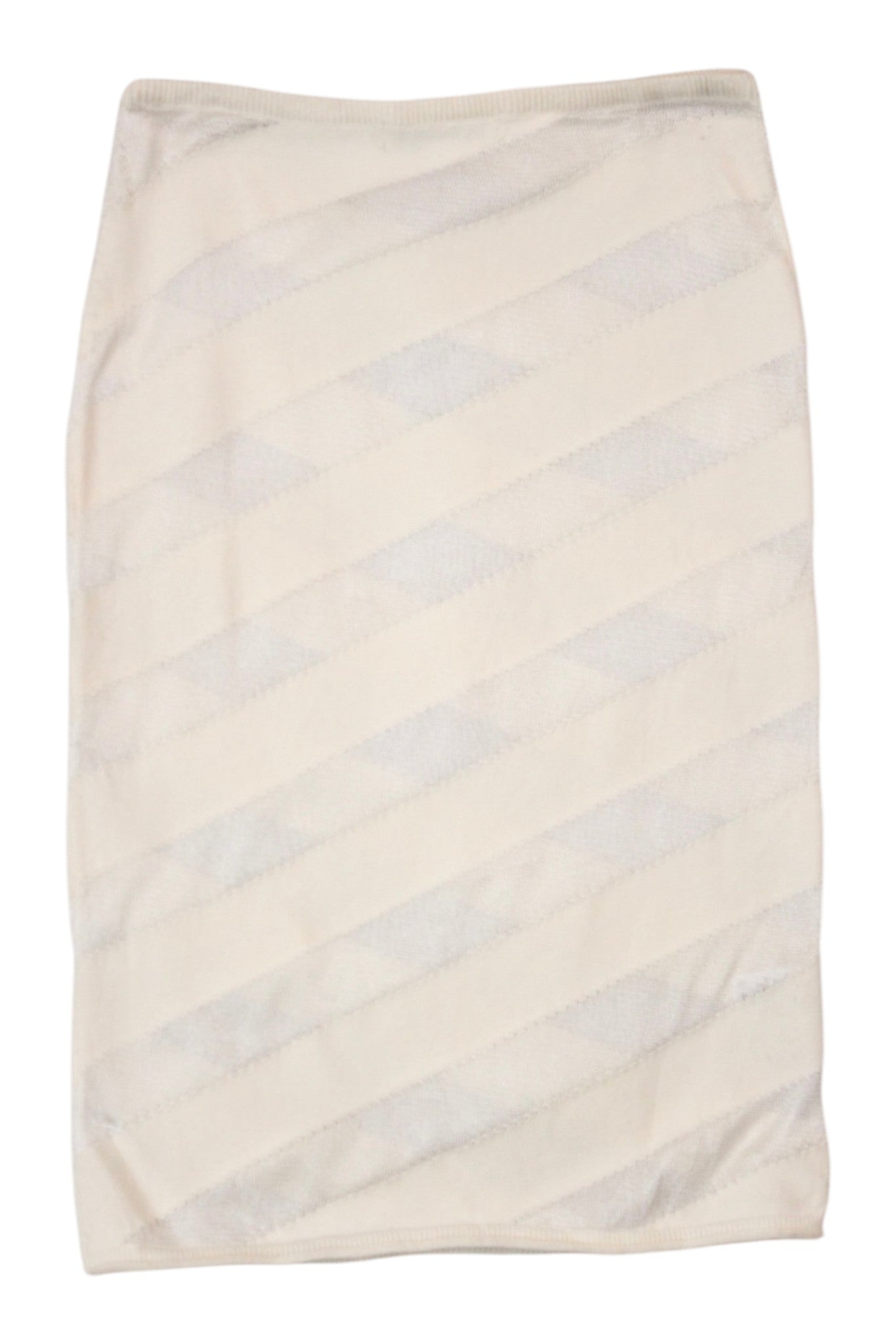 Gimaguas - Knitted Stripe Mini Skirt/Tube Top