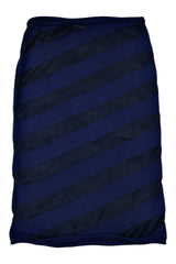 Gimaguas - Knitted Stripe Mini Skirt/Tube Top