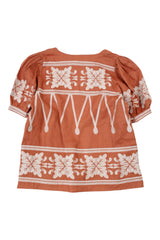 Zoe Kratzmann - Embroidered Smock Top