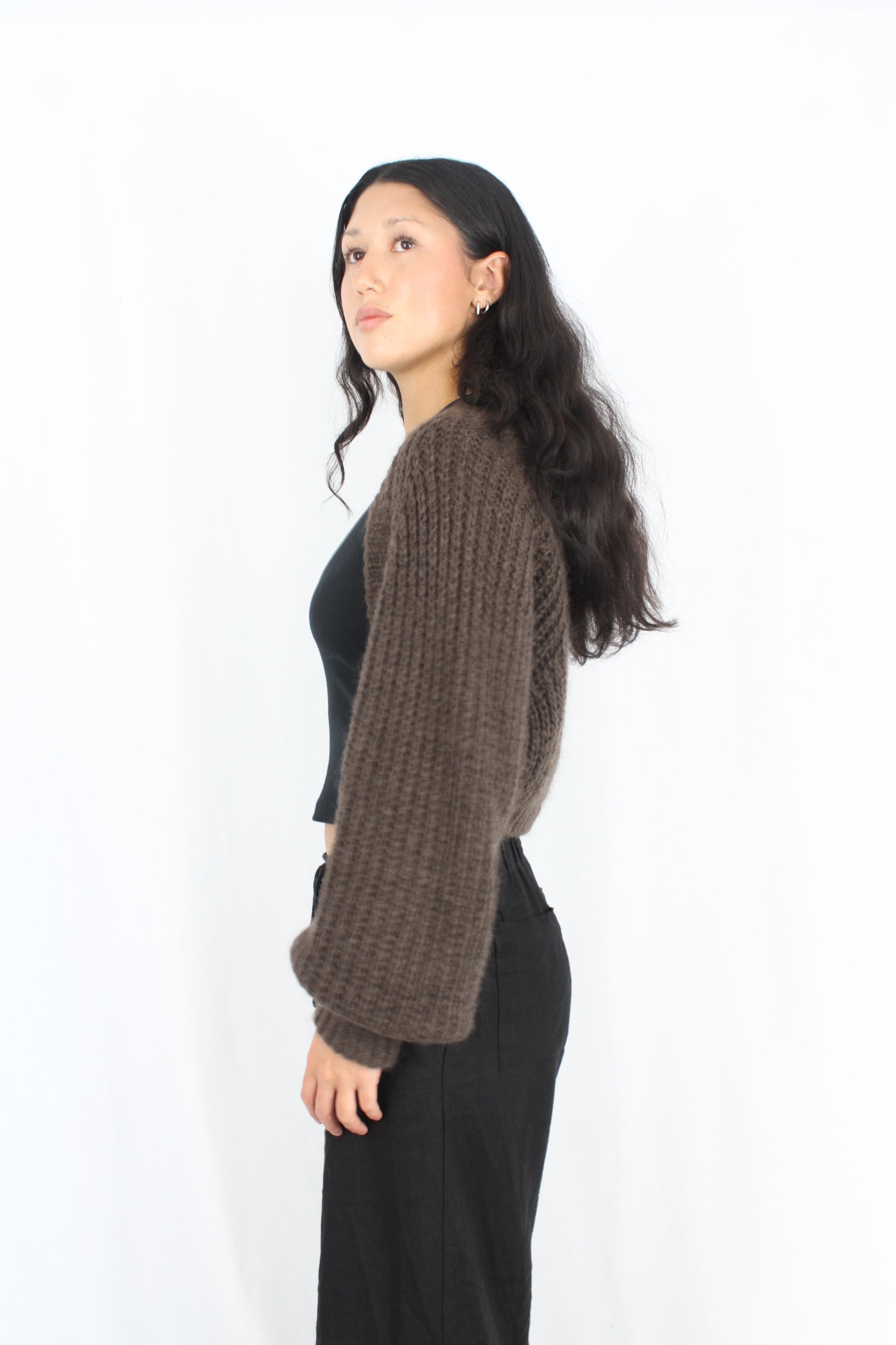 Ruby - Chunky Knit Shrug