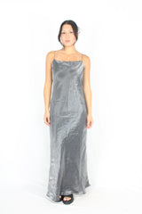 Initials by Boyet Fajardo - Vintage Silver Dress