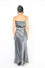 Initials by Boyet Fajardo - Vintage Silver Dress