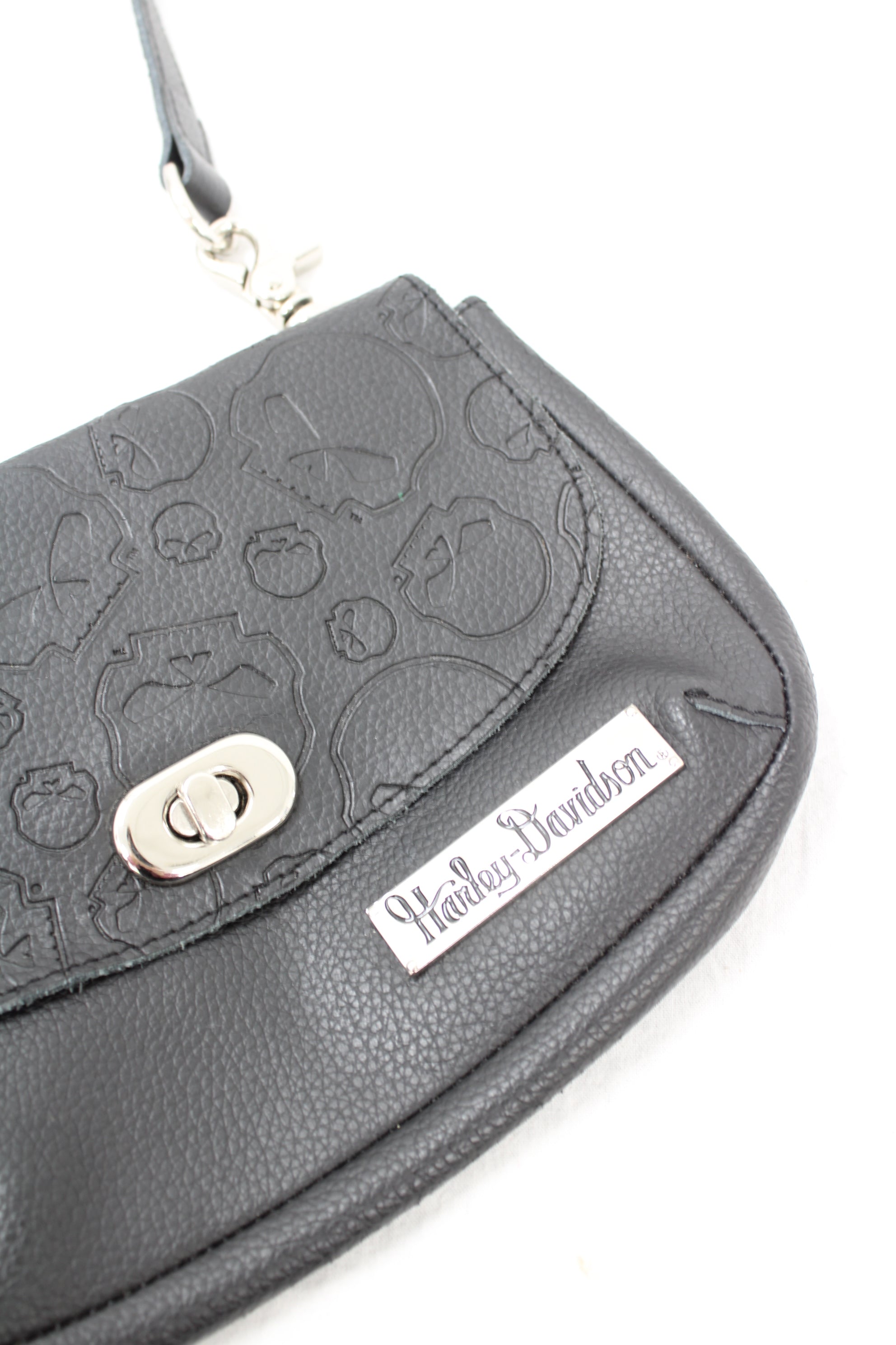 Harley Davidson - Skull Leather Bag