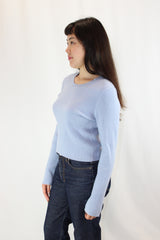 Among The Brave - Crew Neck Rib Knit Top