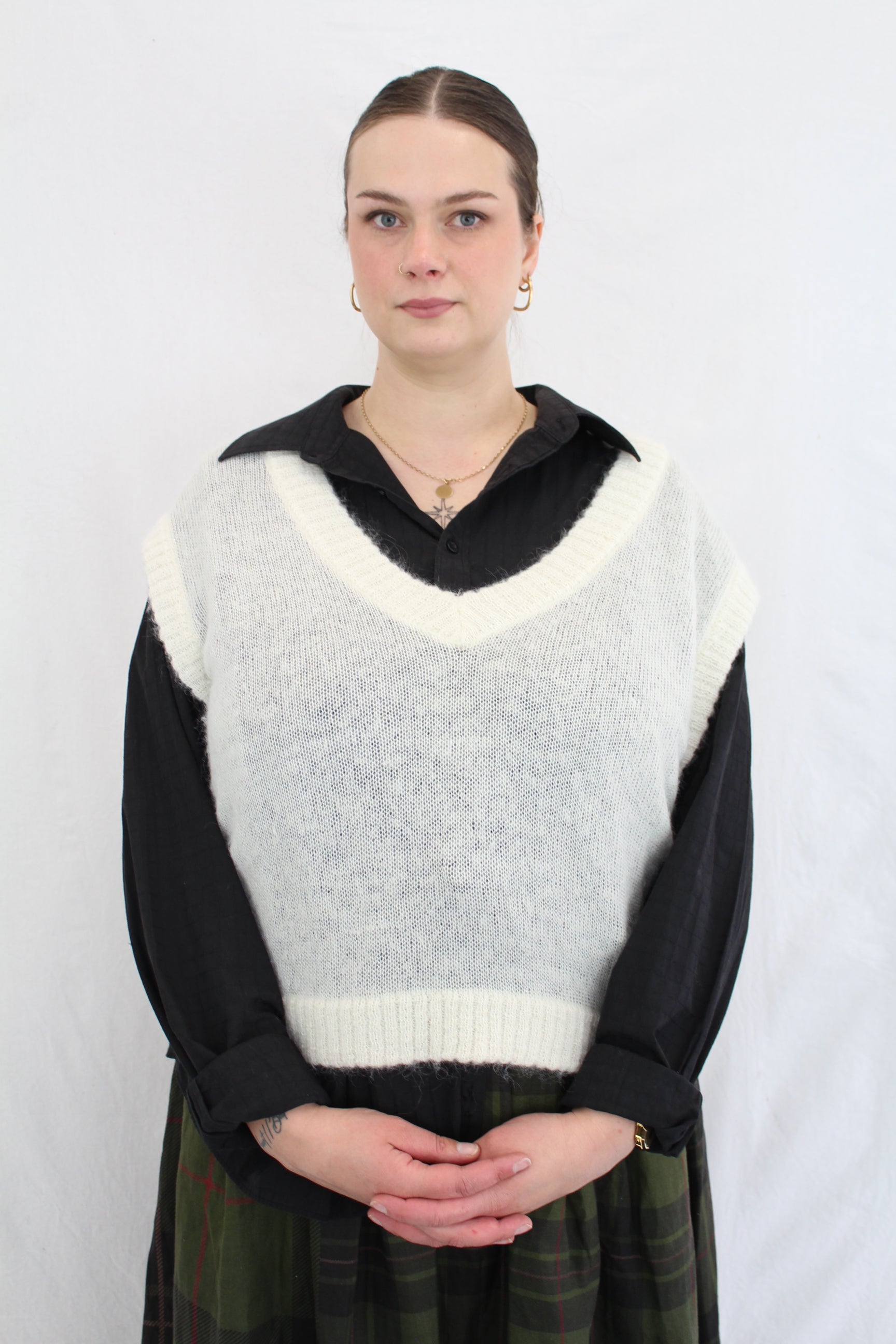 Ruby - Mohair Sleeveless Vest