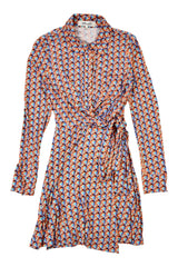 Diane von Furstenberg - Printed Knit Wrap Dress