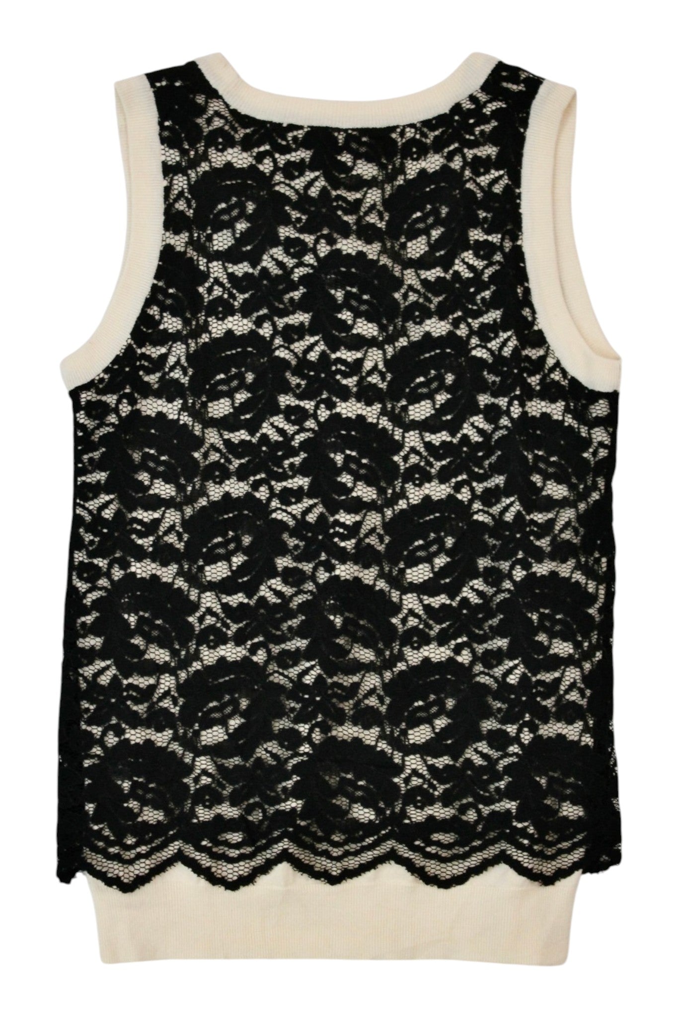 Dolce & Gabbana - Cashmere & Lace Singlet