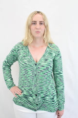 Kate Sylvester - Ombre Button Up Cardi