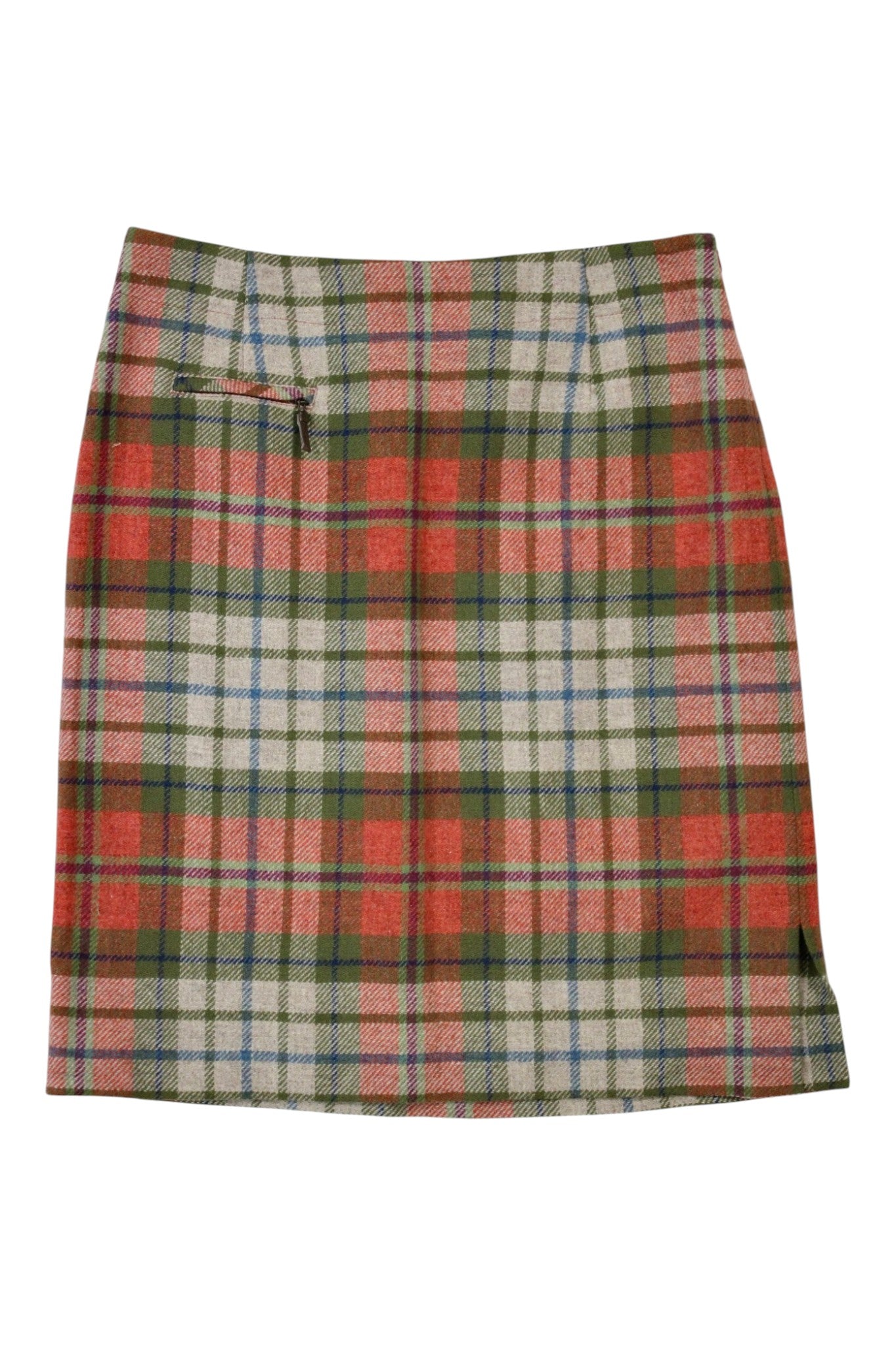 Pendelton - Plaid Wool Mini Skirt
