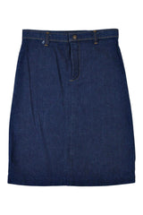 Le Soleil - Indigo Denim Mini Skirt