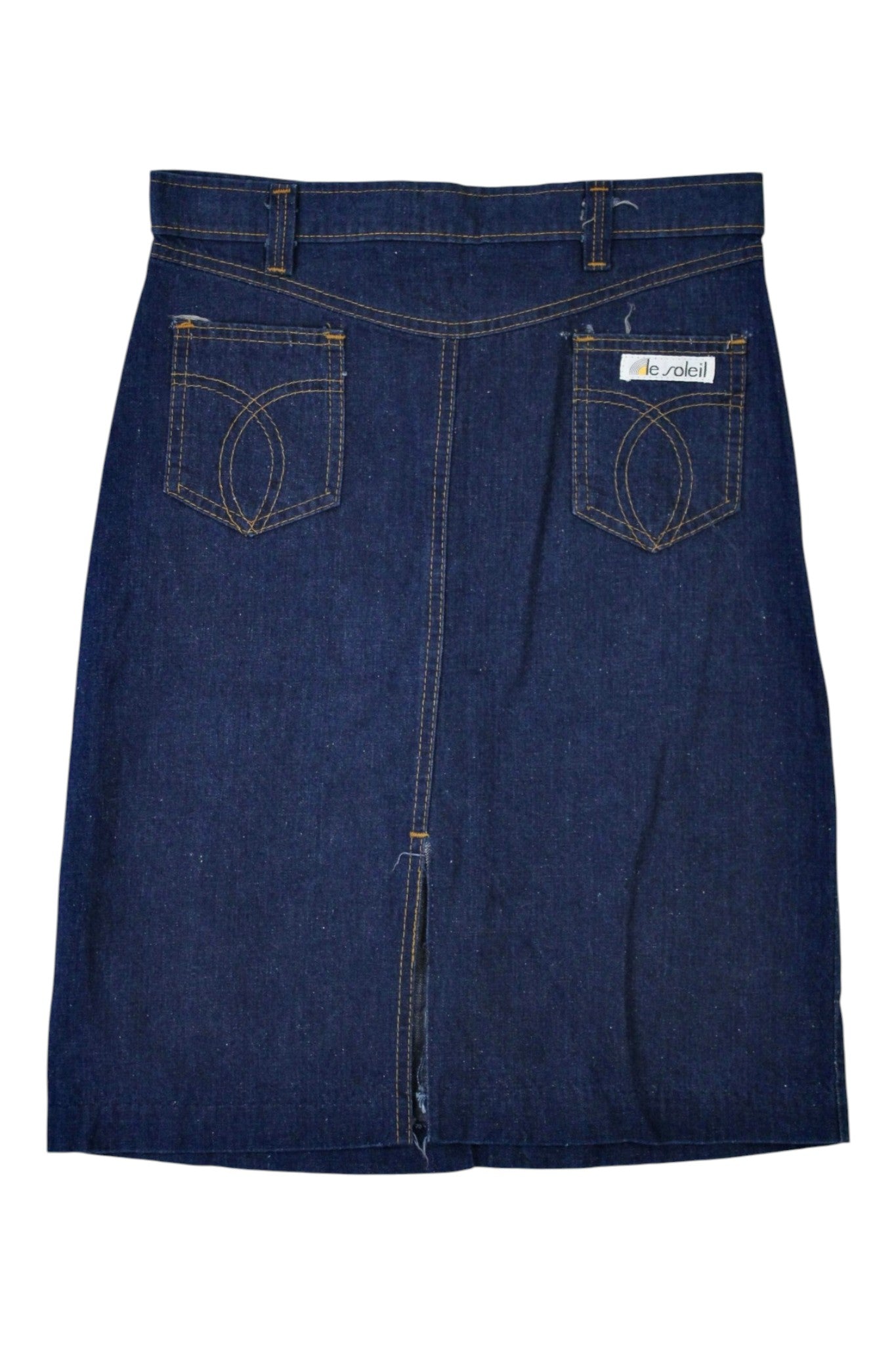 Le Soleil - Indigo Denim Mini Skirt