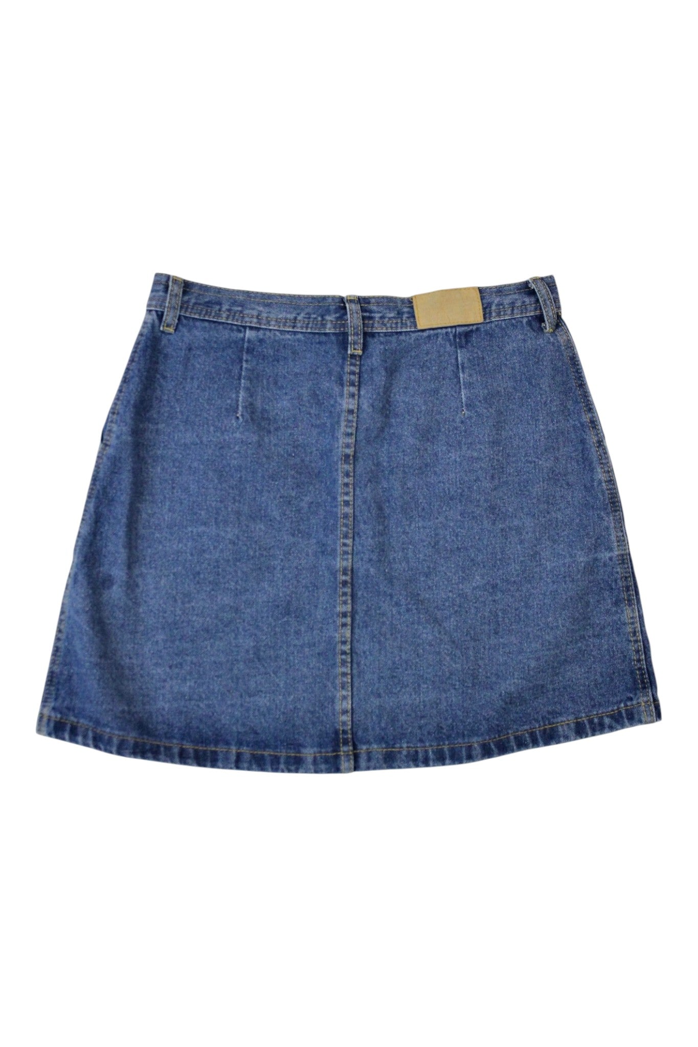 A-line Denim Mini Skirt