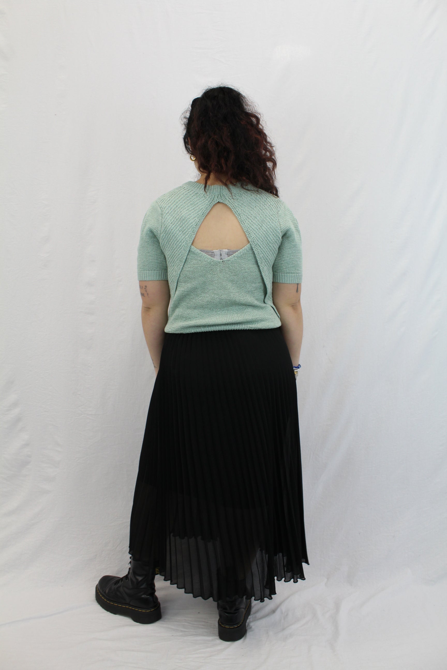 Madly Sweetly - Pleated Midi Skirt