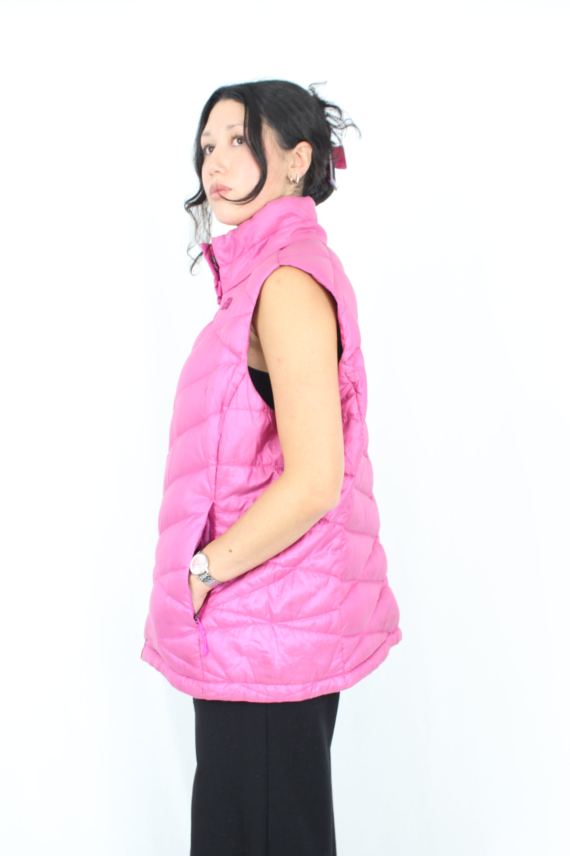 The North Face - Pink Puffer Vest