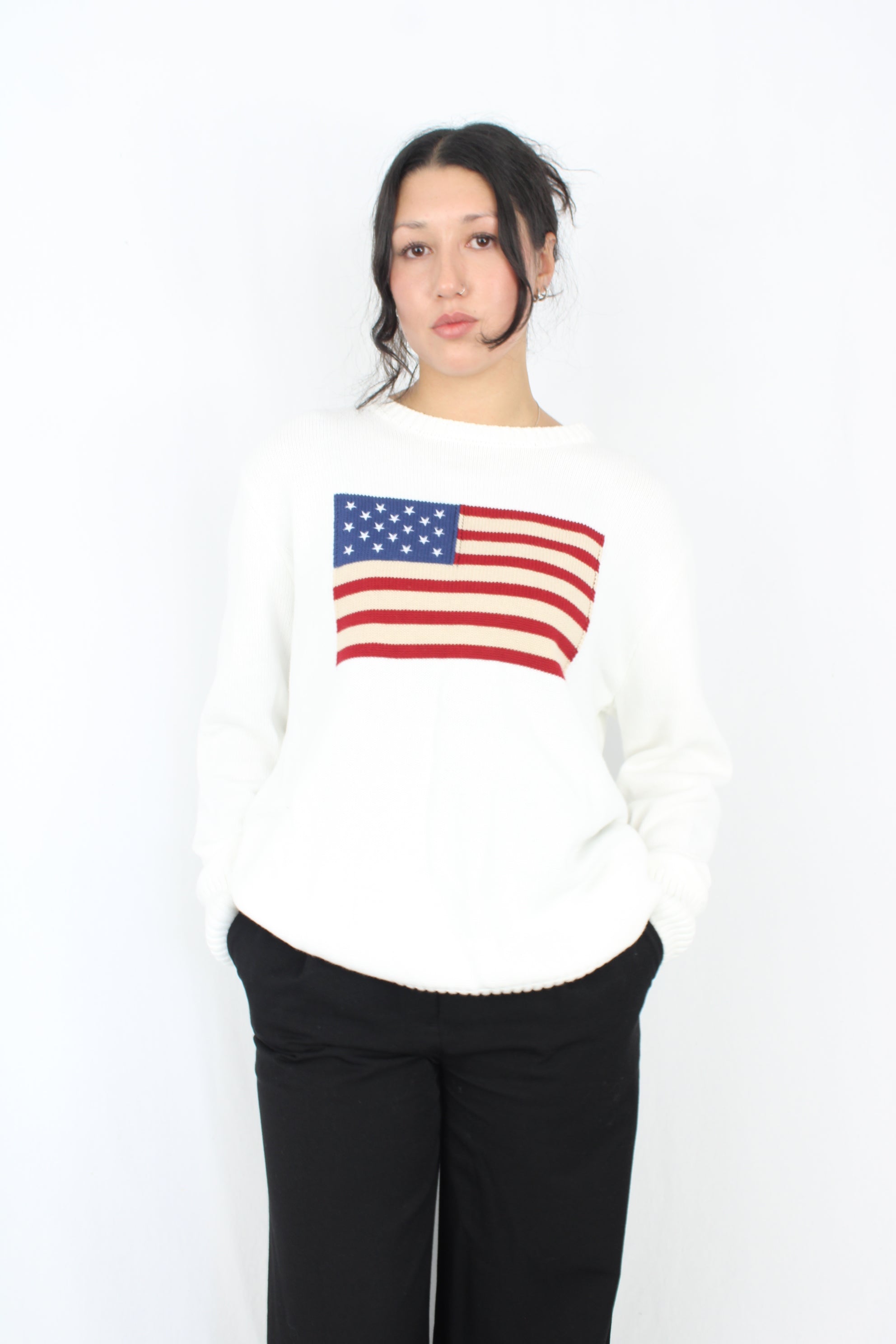 LA Vintage - American Flag Jumper