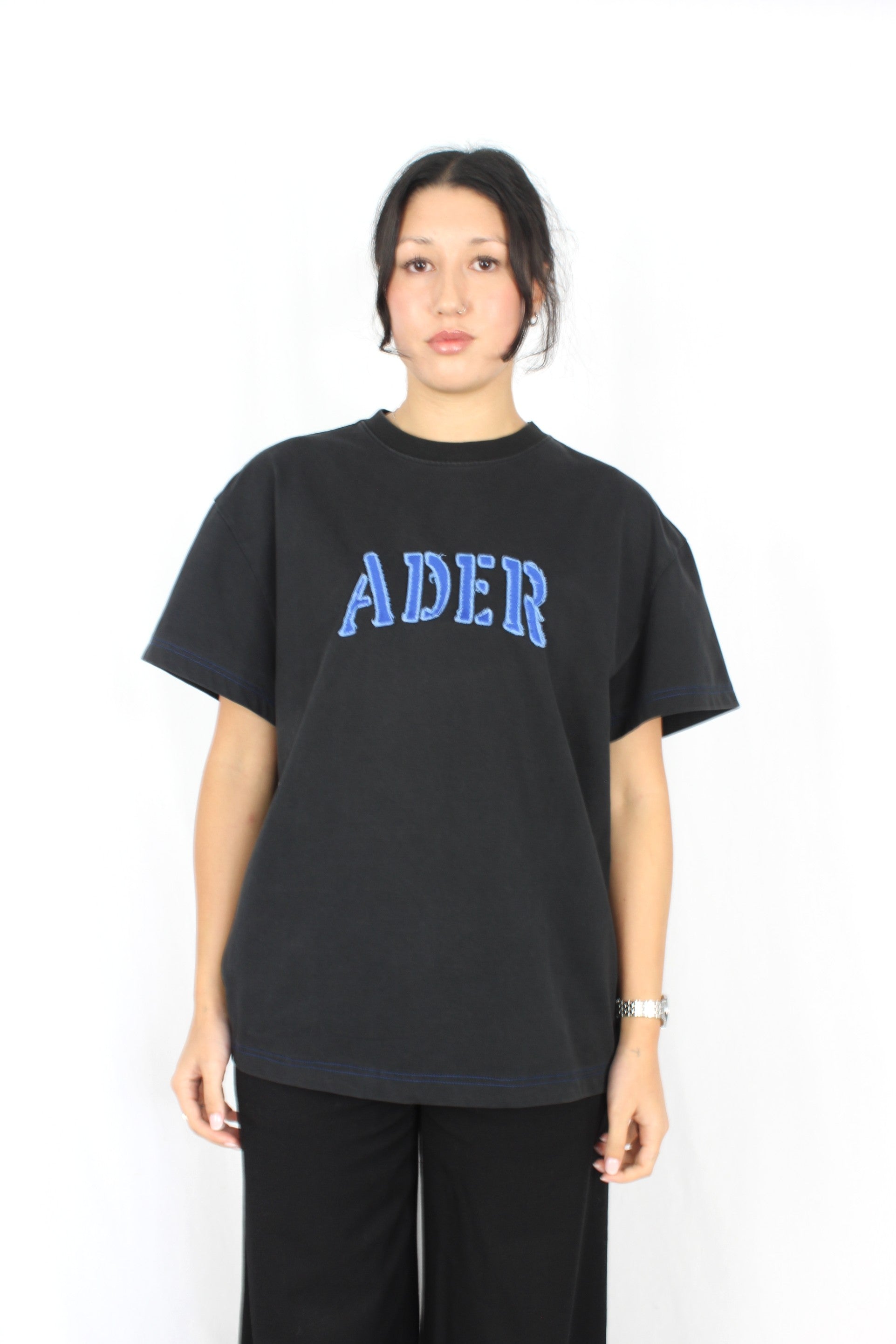Ader - Blue Logo Tee
