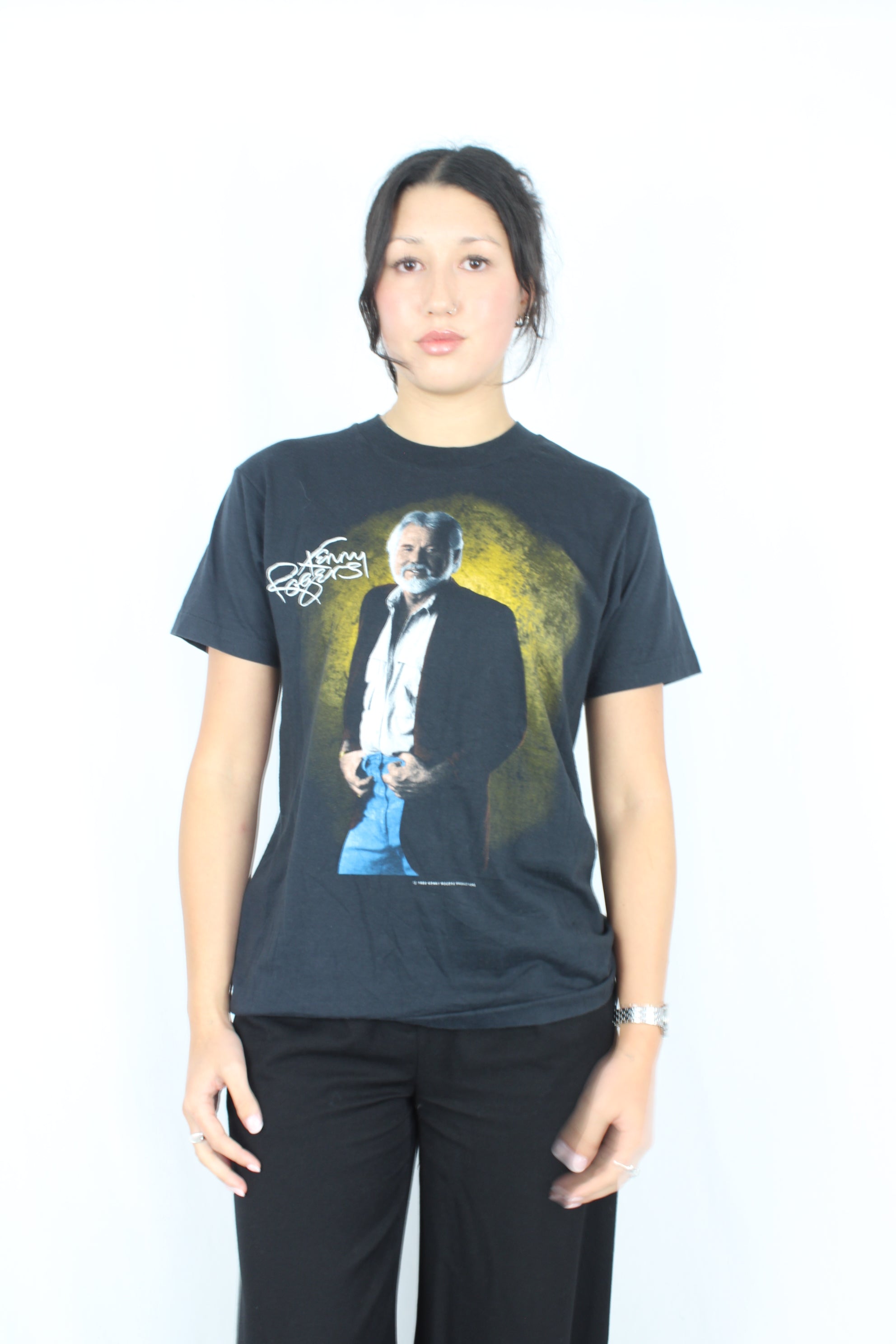 Screen Stars - Vintage 1989 Kenny Rogers Tee