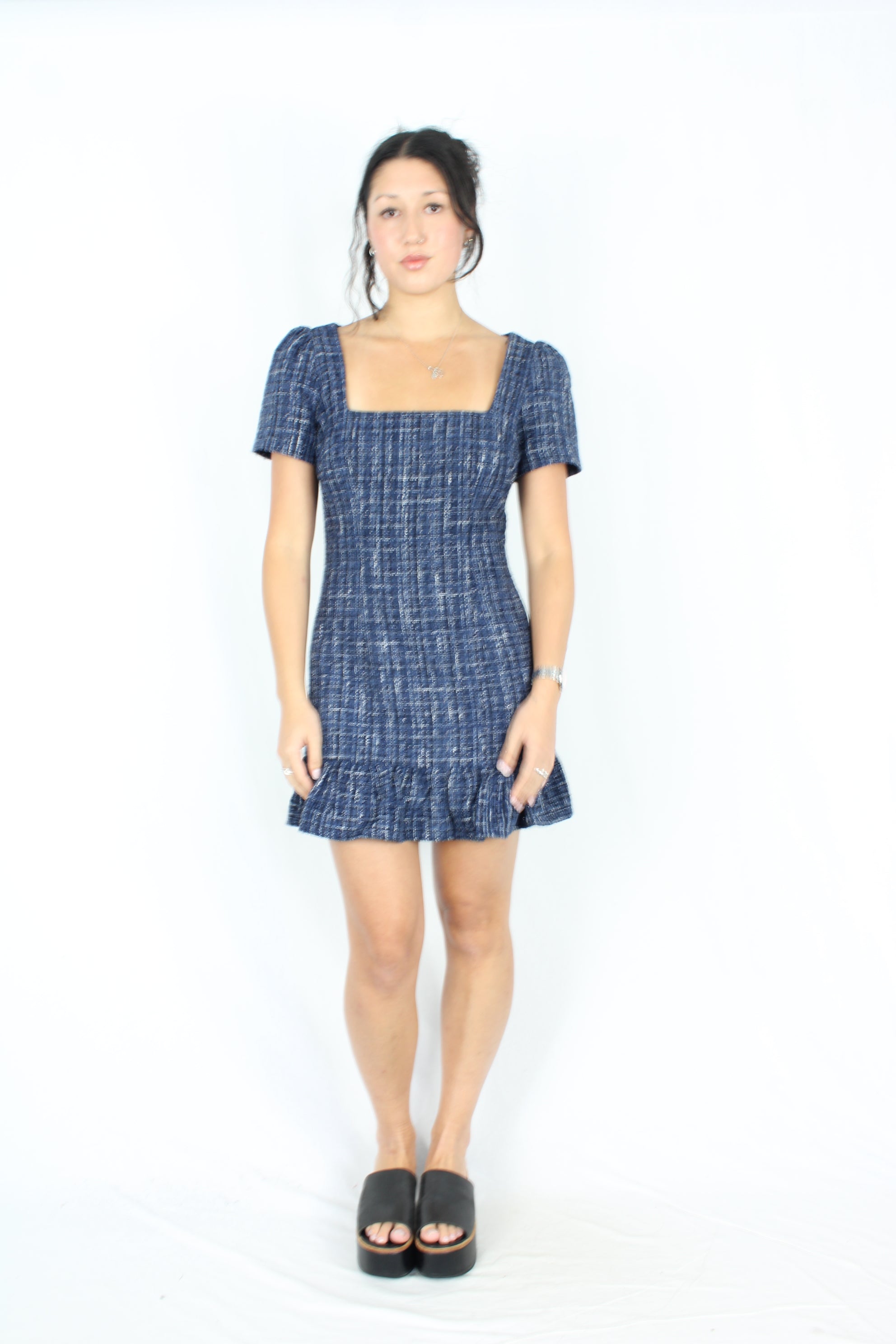 More To Come - Tweed Mini Dress