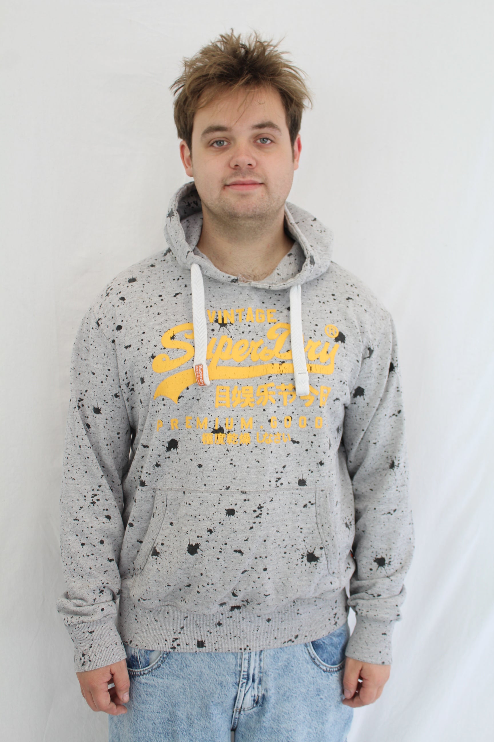 Superdry - Splatter Pullover Hoodie