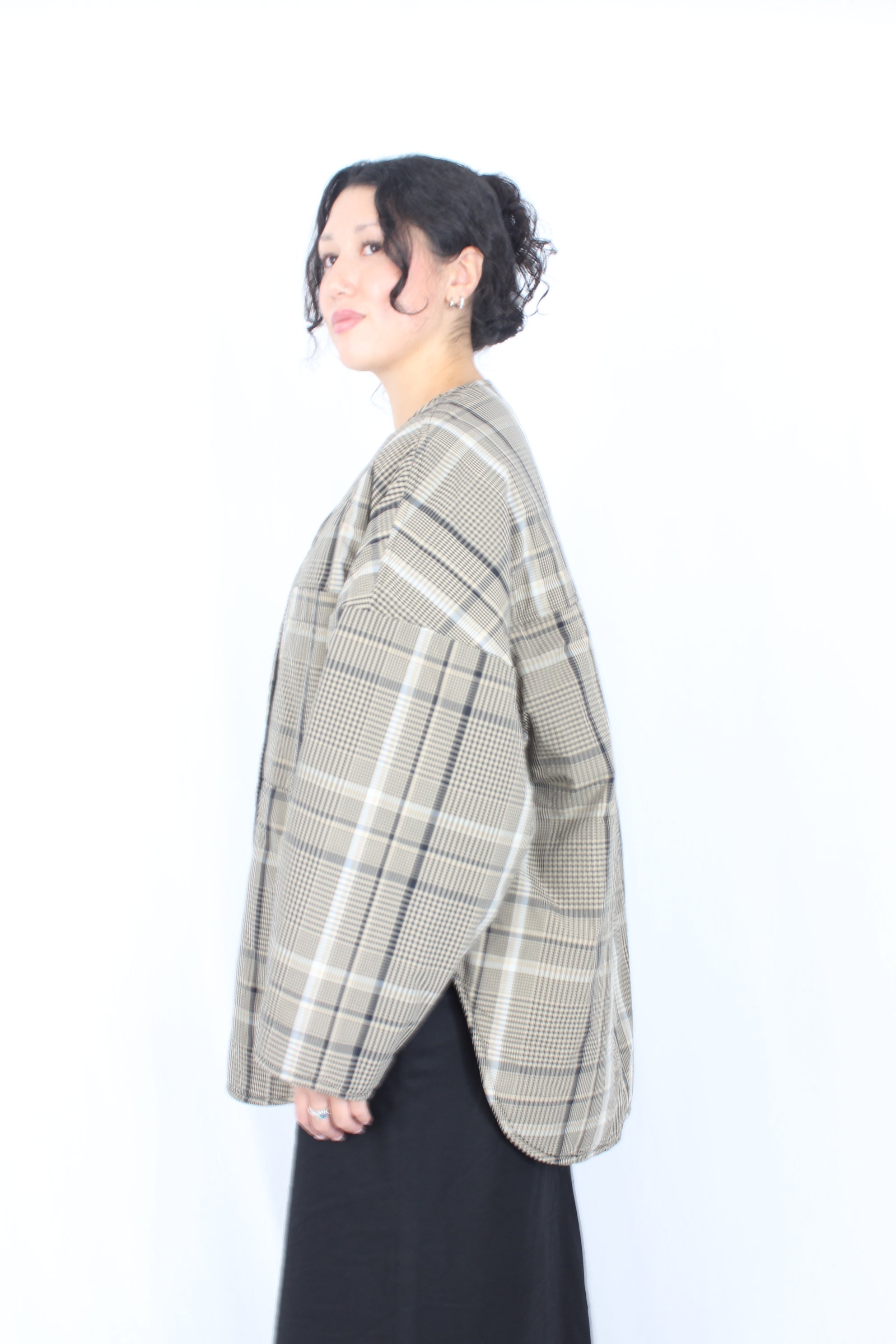 Ricochet - Gingham Quilted Jacket